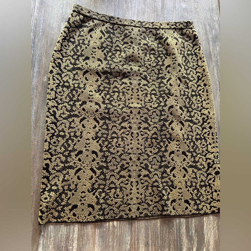 GUCCI wool and viscose beautiful stretch pencil skirt